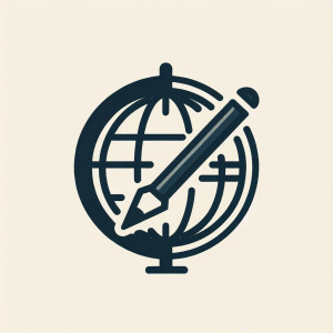 мне нужен минималистичный логотип с изображением глобуса. он буд...