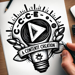 Design a dynamic logo for "Content Creation Engine," a company s...