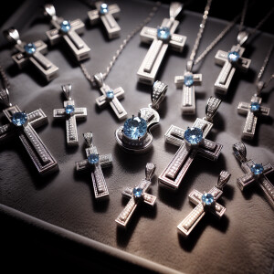 Explore our collection of elegant sterling silver cross pendant...