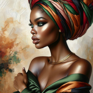 Create a mesmerizing piece of abstract art in shades of mild bro...