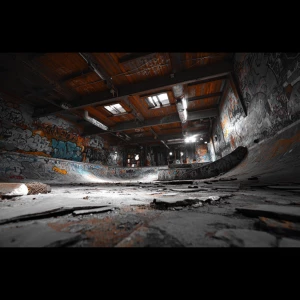 **Title:** Echoes of Wheels: Capturing the Dystopian Soul of an...