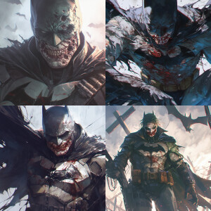 Batman zombie 4k