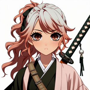 The teenage daughter of Sakura Haruno and Ichigo Kurosaki. Beaut...