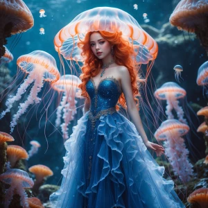 beautiful Jellyfish princess