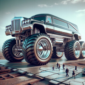 Hearse all chrome