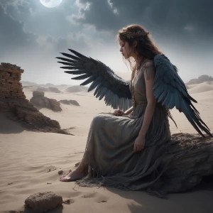 I held your laughter like a fragile bird—
Bright wings beating a...