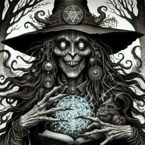 A Lovecraftian,
dynamic,photorealistic,fantasy-inspired,mytholog...