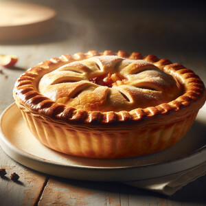 Two and a half inch pie