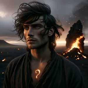 Ultra-realistic, cinematic portrait of Jaelor, a lean, weathered...