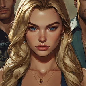 lily phillips, blonde with blue eyes, clean large oval plump elo...