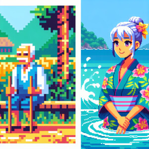 Hot sempai swimsuit