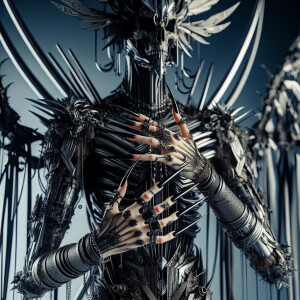 Venom as Jack skeleton gothic fantasy Tim Burton hr giger dark s...