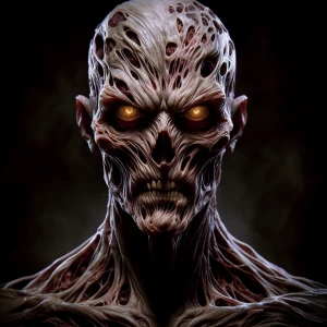 A decayed superman  ( from the DC television series "Smallville"...