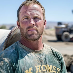 Curtis Kowe a 35 year old Caucasian male who is using  a concret...