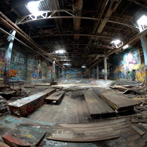 **Title:** Echoes of Wheels: Capturing the Dystopian Soul of an...