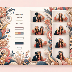 Design a 
350 PhotoBooth 
template