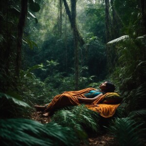 Sleeping in the jungle, bushcraft, jungle book