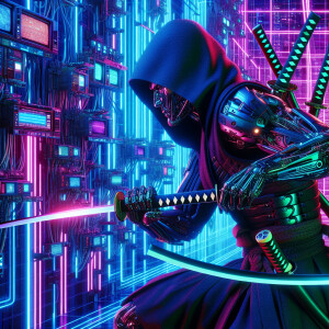 A skilled Cyber mercenary with a vast array of implants, uses a...