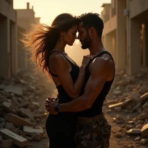 Create a hyper-realistic, high-resolution image portraying an in...