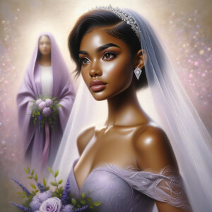Illustrate a high-resolution, glossy oil painting using airbrush...