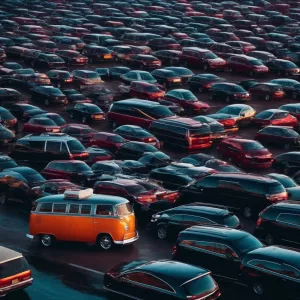 Create black minivan with 24inch chrome rimes and tinted windows