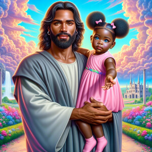Create a 3D realistic artwork featuring the phrase 'Jesus Saves'...