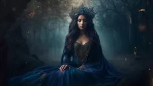 an intricate image that symbolizes the curse of an ancient sorce...