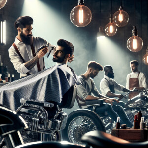 Motorcycle barbers