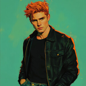 score_9, score_8_up, score_8_up, 22yo, 1man, solo, ginger  hair,...