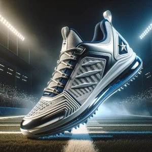 "High-end concept sneaker inspired by the Dallas Cowboys — sleek...