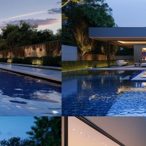 Ultra photo-realistic high-end DSLR image blending interior and...