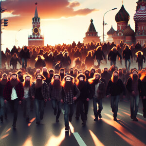 Хачи бородатые напали на москву