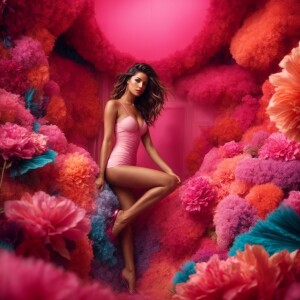 A sexy victorias secret model