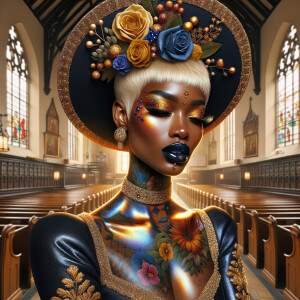 Full image view ultra realistic psychedelic airbrush glossy oil...