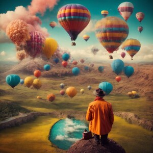 Believe in imagination, adventure to mad world, colourfull serie...