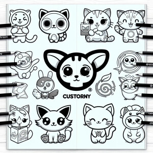 page for my coloring books i like cats