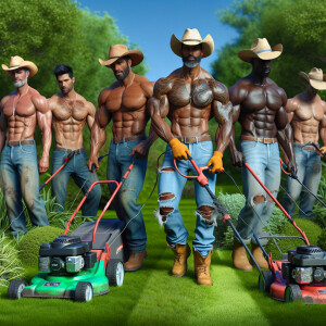 HD, hyper-realistic, hyper-detailed image of  a group of very mu...