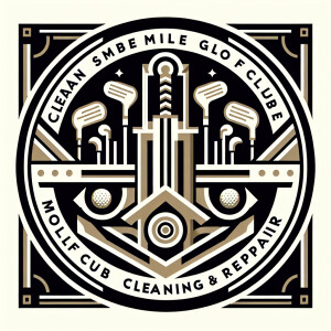 Create a sleek and contemporary logo for 'Clean Swing Mobile Gol...