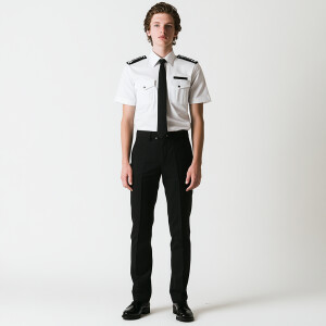 Create an image of a tall, skinny 22-year-old American male wear...