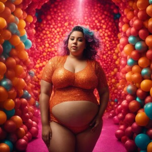 A fat girl