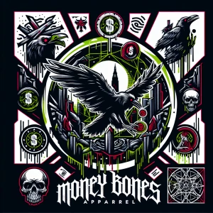 Design a circular digital art ,hyper realistic ,mascot logo type...