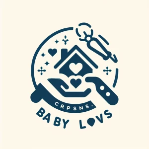 Baby loves logo