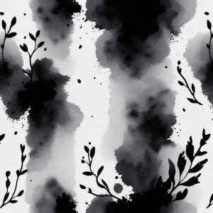 Design a seamless watercolor texture incorporating a gradient of...