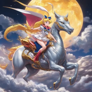 Riding a dragon