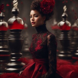 Create a stunning fashion illustration portfolio featuring runwa...