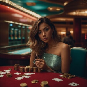 A selfish girl in casino stealing boys keys and money
