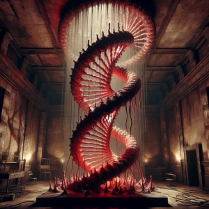 "In the heart of an old, neglected laboratory, shrouded in myste...