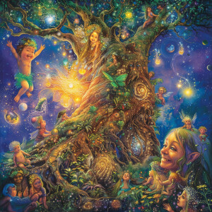 Paint a vibrant picture with hyper-realistic quantum energy swir...