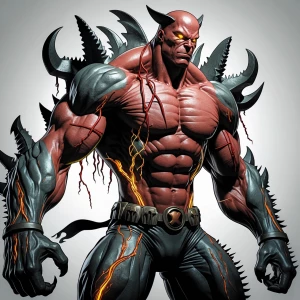 A brutal warrior with a body enhanced by unstable DNA mutations,...