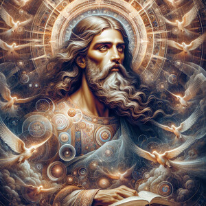 Give me a realistic image of your depiction of Jesus Christ